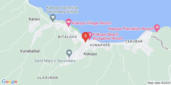 Nonga, Rabaul, 东新不列颠省地图