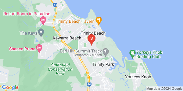 Map of 206/89-91 Vasey Esplanade, TRINITY BEACH, Cairns & District, 4879, QLD