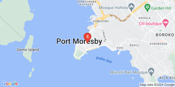 Map of 8 Lot 1, Hunter Street, Fairfax Apartment Sec, Town, Port Moresby, NCD