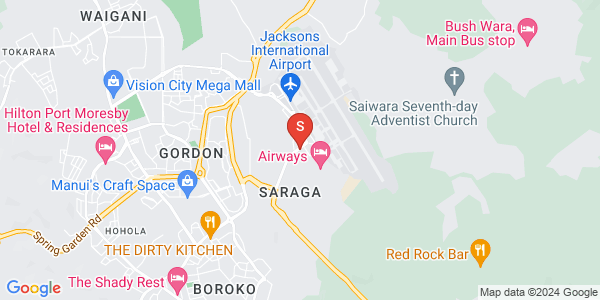 Gateway Hotel, Apartments & Offices Jacksons Parade, Jacksons Airport, 莫尔兹比港, 国家首都区地图