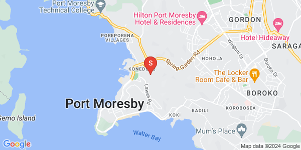 Map of Unit 3B, Konedobu, Port Moresby, NCD