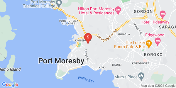Map of Unit 1B, Konedobu, Port Moresby, NCD