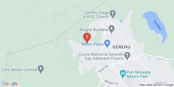 Map of Gerehu, Port Moresby, NCD