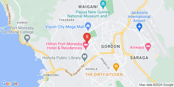 Map of Acacia Street, Islander Village, Port Moresby, NCD