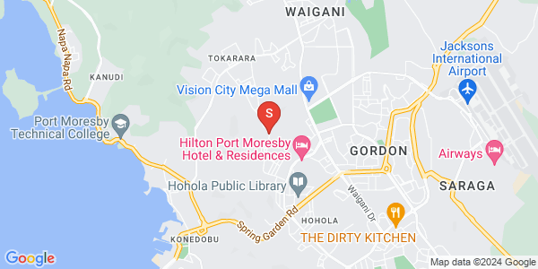Map of 8 mile, Port Moresby, NCD