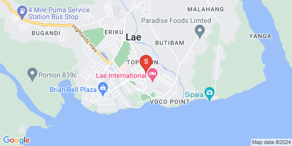Map of Street 1 6th, Lae, Morobe