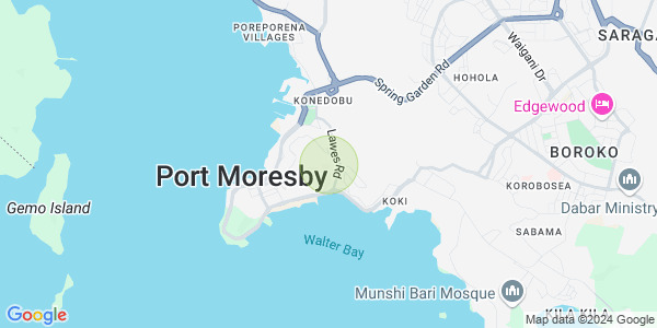 Map of Koki, Port Moresby, NCD