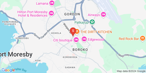 Map of Boroko, Port Moresby, NCD