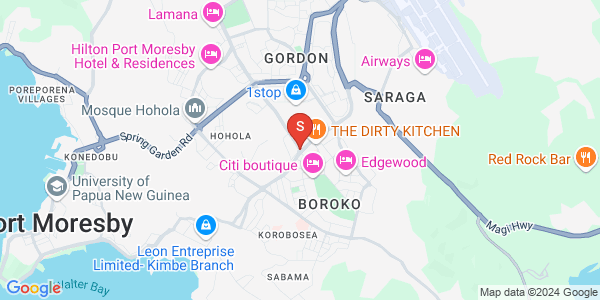 Map of Boroko, Port Moresby, NCD