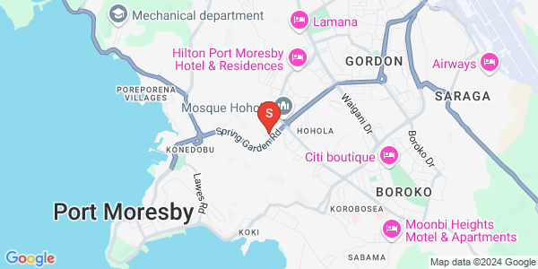 Map of Hohola, Port Moresby, NCD