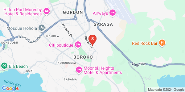 Boroko Drive, 布罗科区, 莫尔兹比港, 国家首都区地图