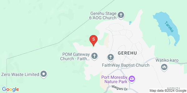 Map of Gerehu, Port Moresby, NCD