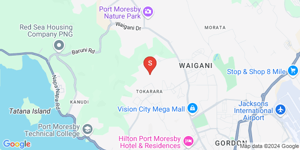 Map of Avenue Corner Somare Circuit Section 135, Lot 13 Kumul, Waigani, Port Moresby, NCD