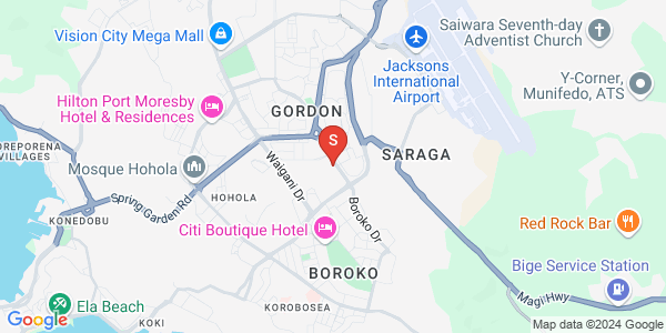 Map of Boroko Drive, 5 mile, Port Moresby, NCD
