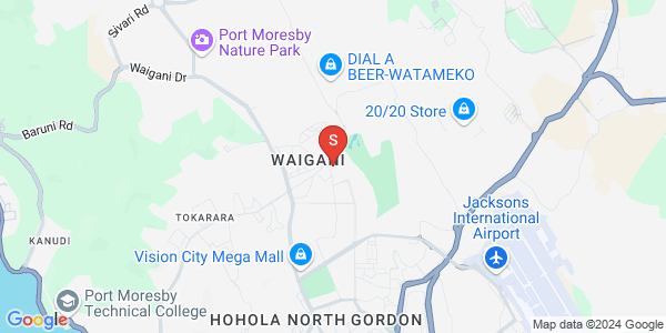 Map of Pipit, Waigani, Port Moresby, NCD