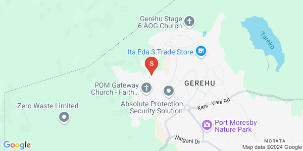 Map of Gerehu, Port Moresby, NCD