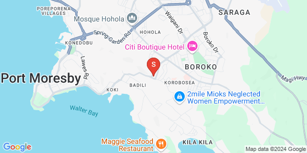 Map of Korobosea, Port Moresby, NCD