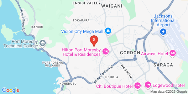 Map of Gordons, Port Moresby, NCD