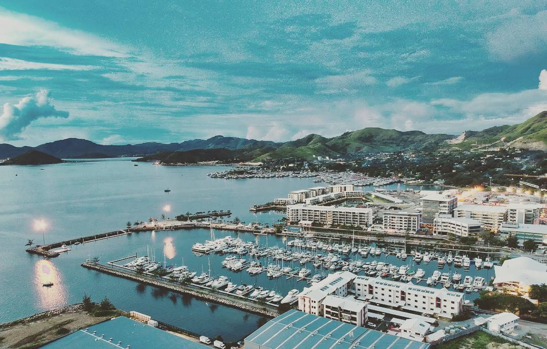 Port Moresby, view overlooking Fairfax Harbour