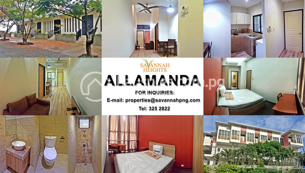 Unit 105/Alamanda Lodge Savannah Heights, Waigani - Apartment for Rent