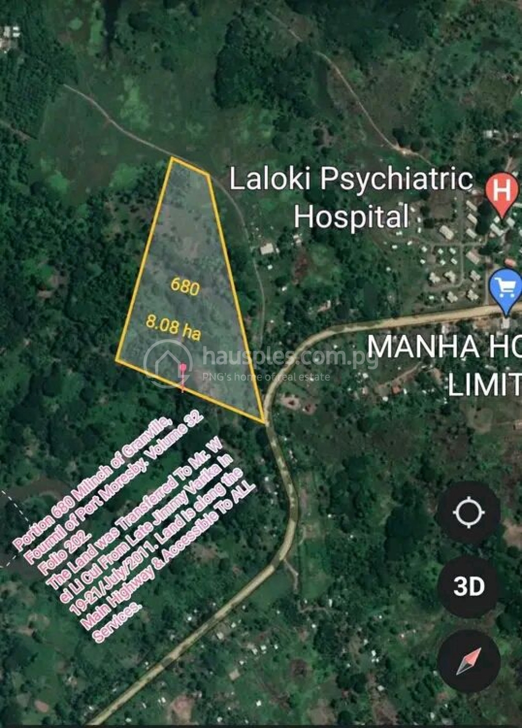 residential Land/Development for sale ใน Port Moresby รหัส 31741 4